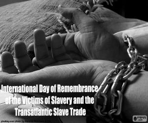 Puzzle Διεθνής Ημέρα μνήμης για τα θύματα της δουλείας και του Διατλαντικού δουλεμπορίου